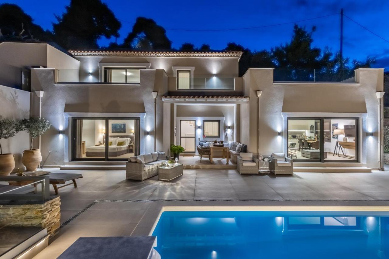 Villa Politimi Luxury Retreat Skopelos stad Exteriör bild