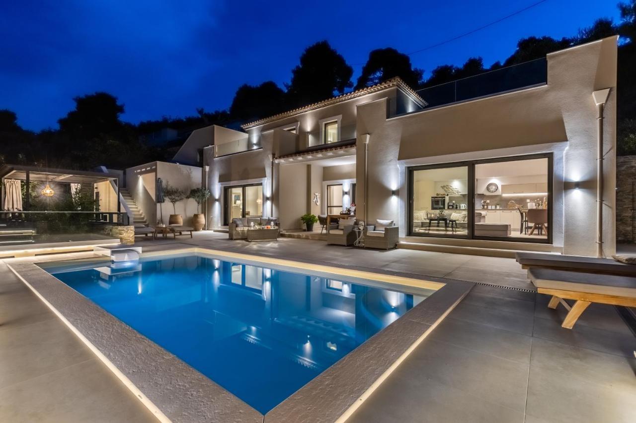 Villa Politimi Luxury Retreat Skopelos stad Exteriör bild