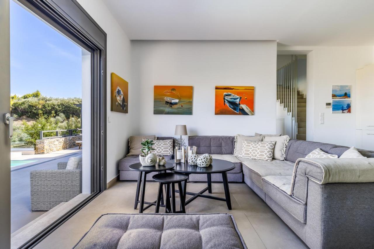 Villa Politimi Luxury Retreat Skopelos stad Exteriör bild