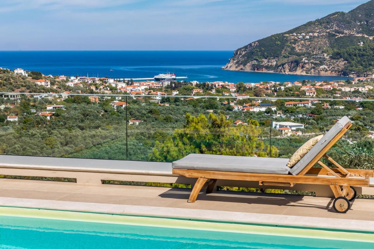 Villa Politimi Luxury Retreat Skopelos stad Exteriör bild