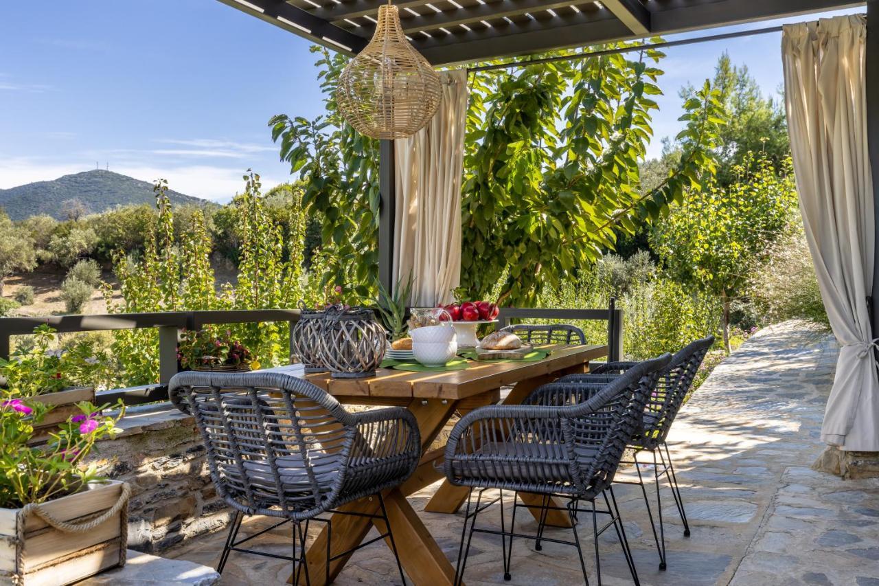 Villa Politimi Luxury Retreat Skopelos stad Exteriör bild
