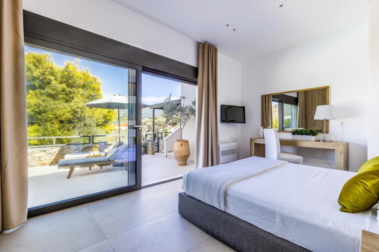 Villa Politimi Luxury Retreat Skopelos stad Exteriör bild