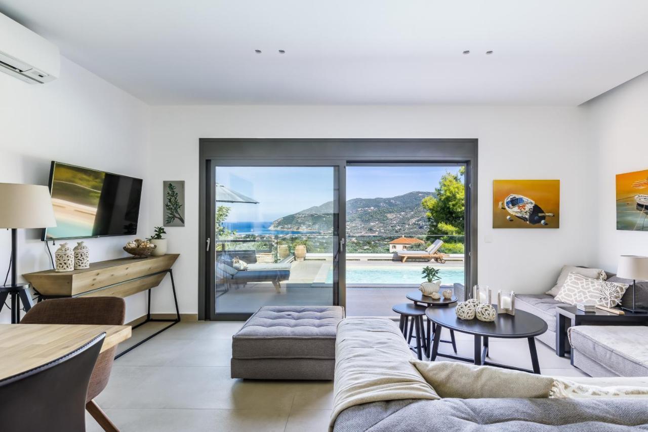 Villa Politimi Luxury Retreat Skopelos stad Exteriör bild